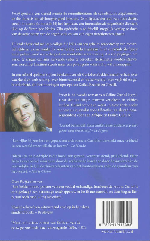 Achterkant van Verlof