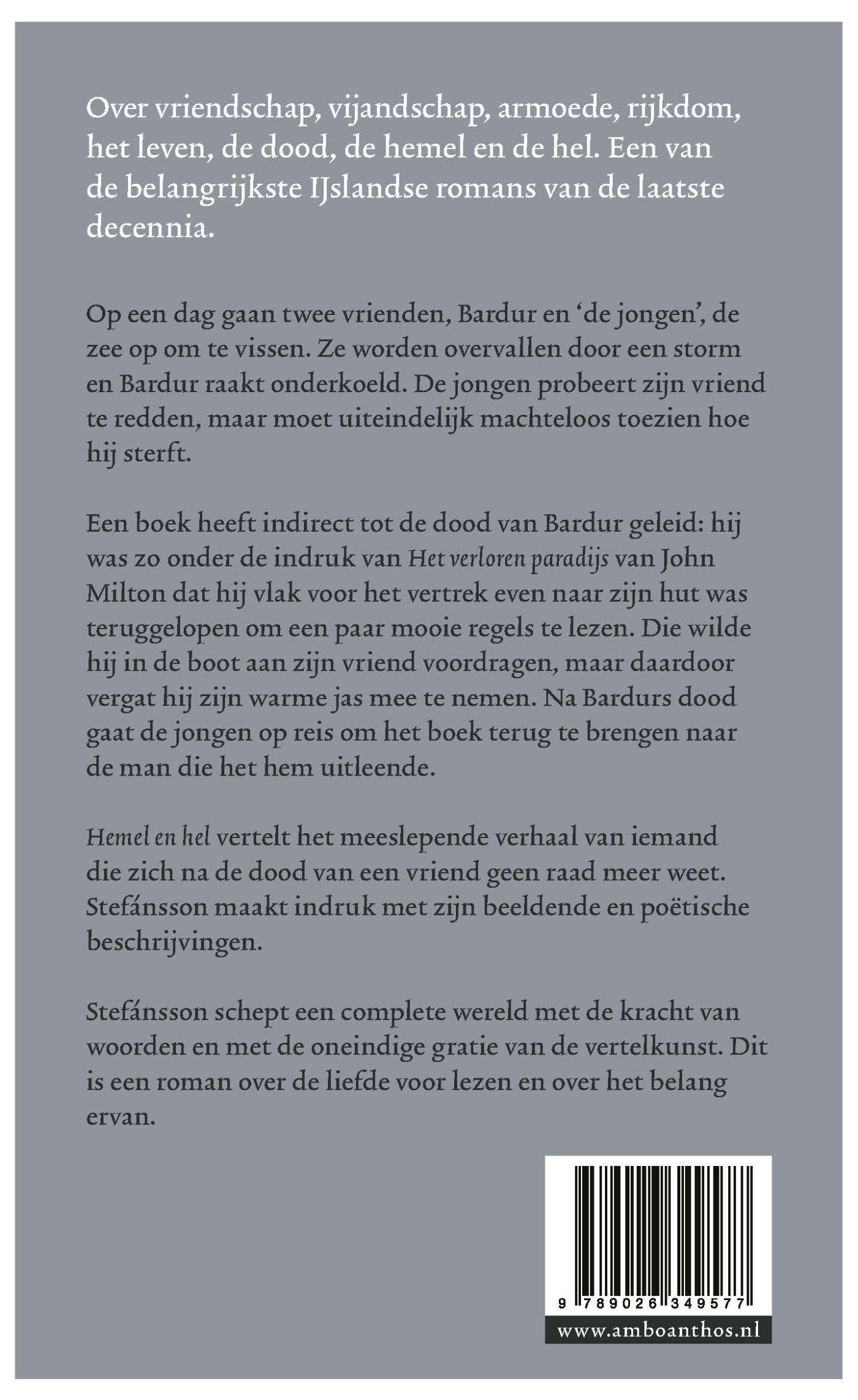 Achterkant van Hemel en hel