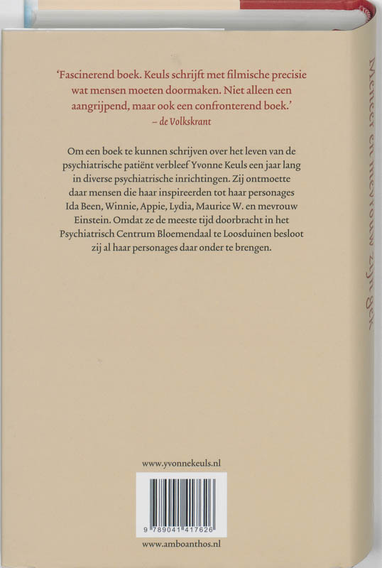 Achterkant van Meneer en mevrouw zijn gek