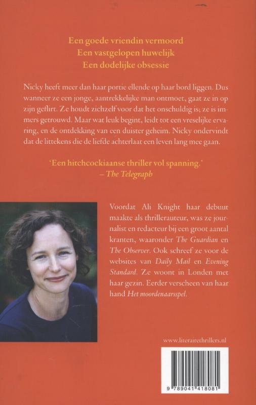 Achterkant van Snijdende pijn