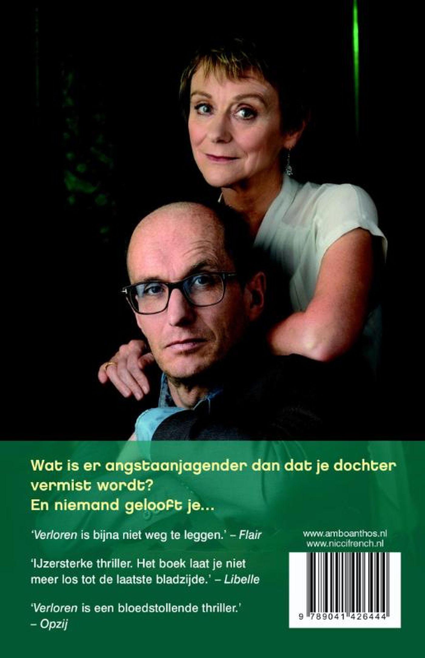 Achterkant van Verloren