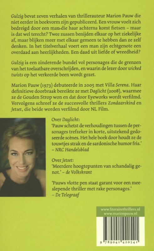 Achterkant van Gulzig
