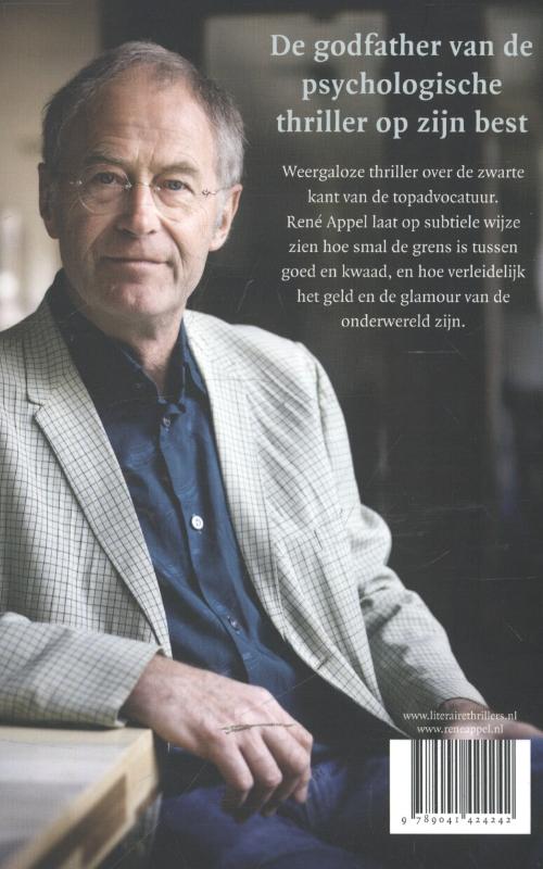 Achterkant van De advocaat