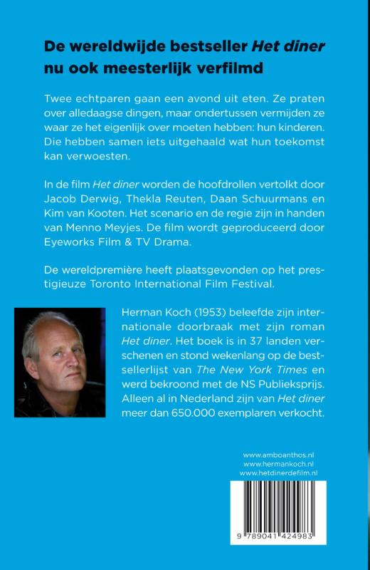 Achterkant van Het diner