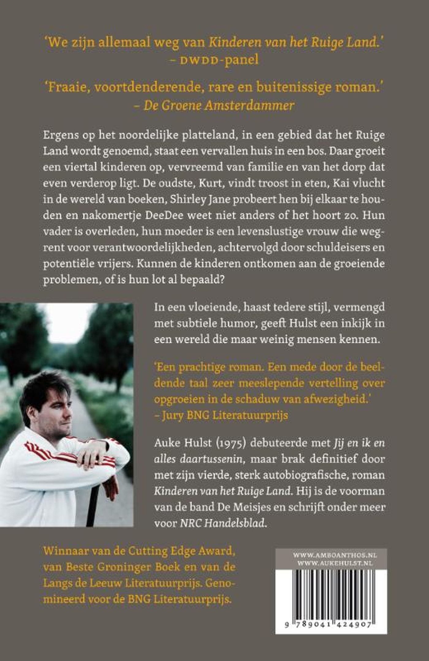Achterkant van Kinderen van het ruige land