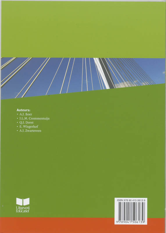 Achterkant van Tekstboek Havo / VWO