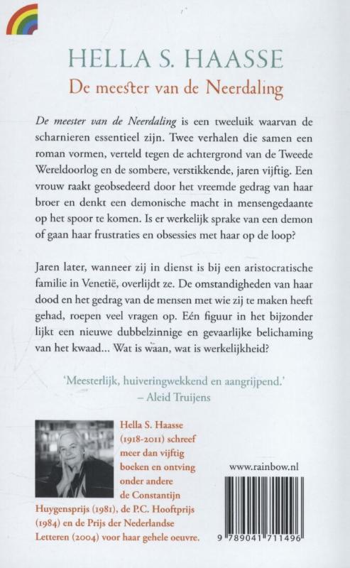 Achterkant van De meester van de Neerdaling