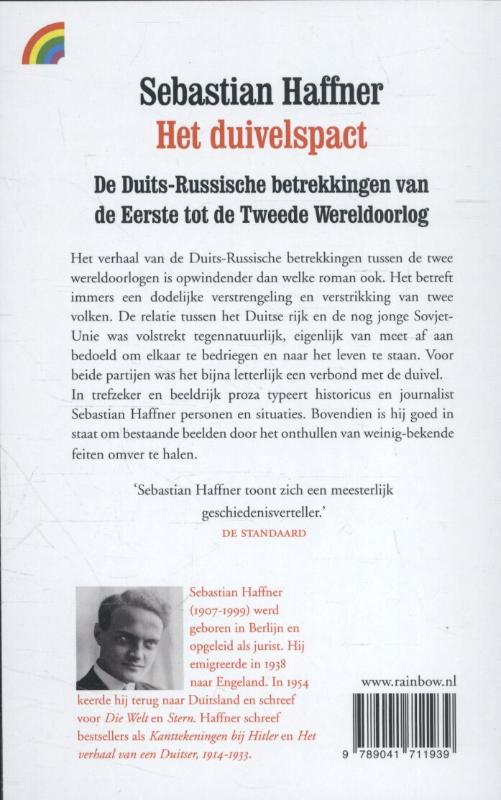 Achterkant van Het Duivelspact