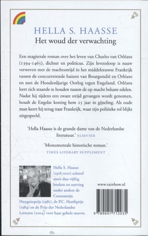 Achterkant van Het woud der verwachting