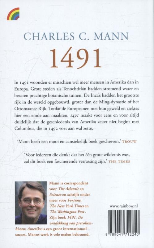 Achterkant van 1491