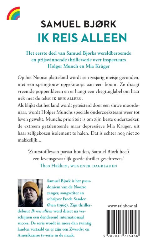 Achterkant van Ik reis alleen