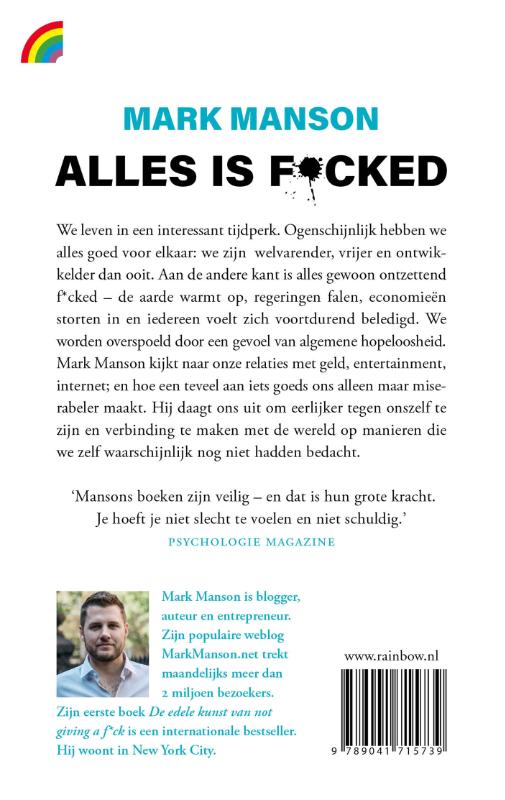 Achterkant van Alles is f*cked
