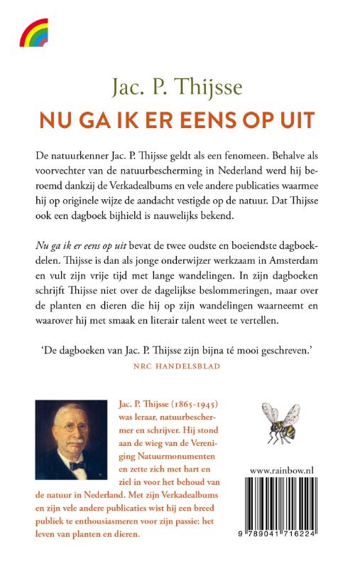 Achterkant van Nu ga ik er eens op uit