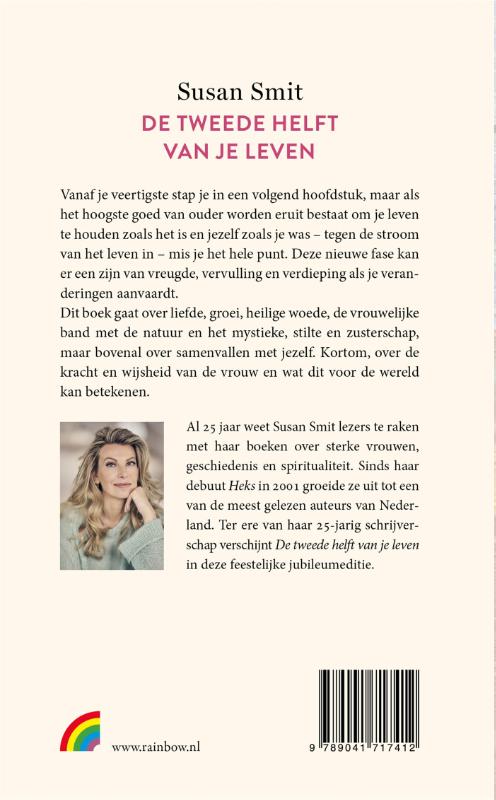 Achterkant van De tweede helft van je leven