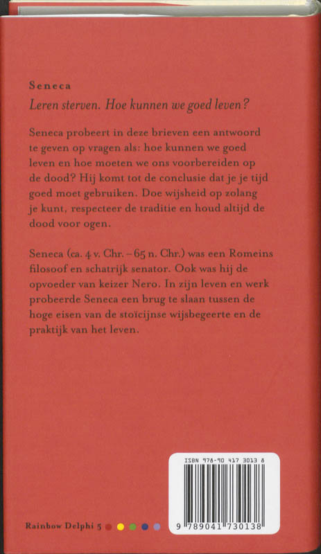 Achterkant van Leren sterven