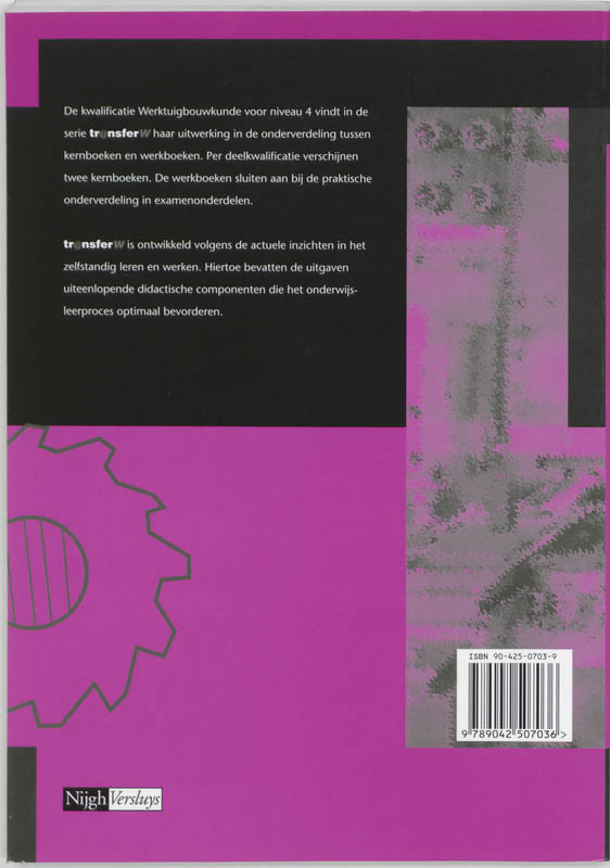 Achterkant van Werkboek
