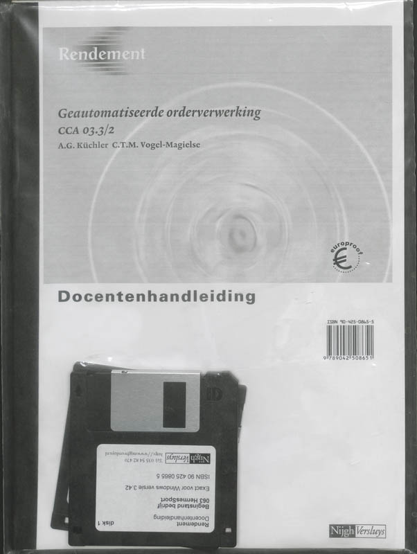 Achterkant van Docentenboek