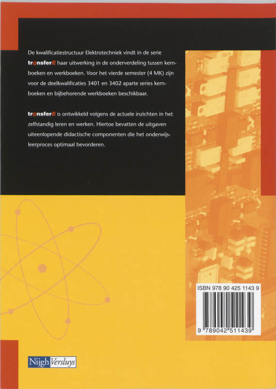 Achterkant van Kernboek