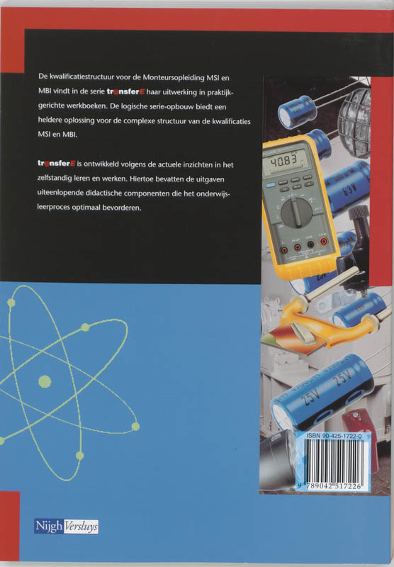 Achterkant van Leerwerkboek