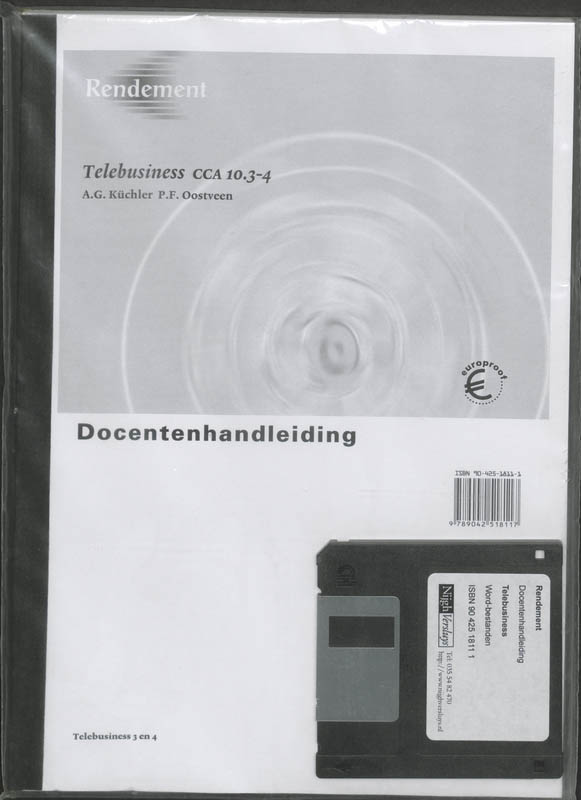 Achterkant van Docentenhandleiding