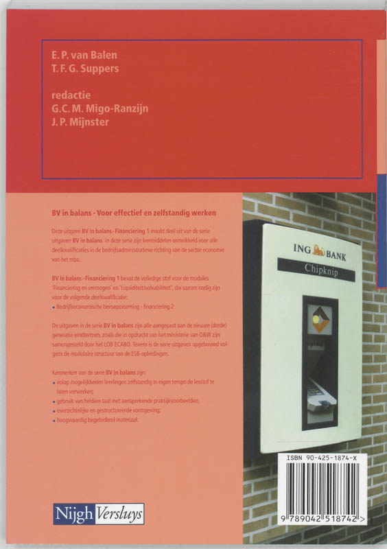 Achterkant van Leerlingenboek