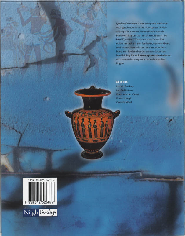 Achterkant van Leerboek