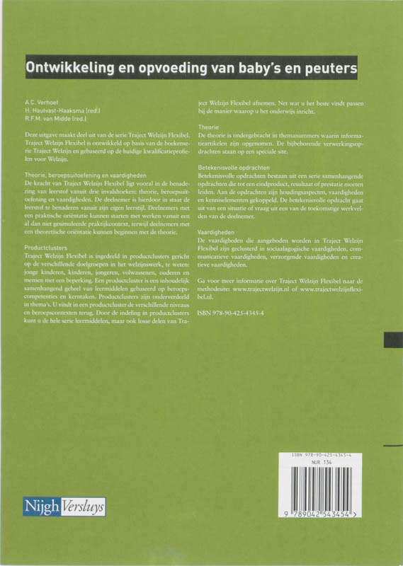 Achterkant van Tekstboek
