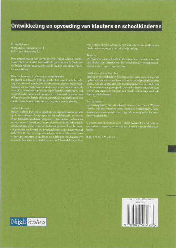 Achterkant van Tekstboek