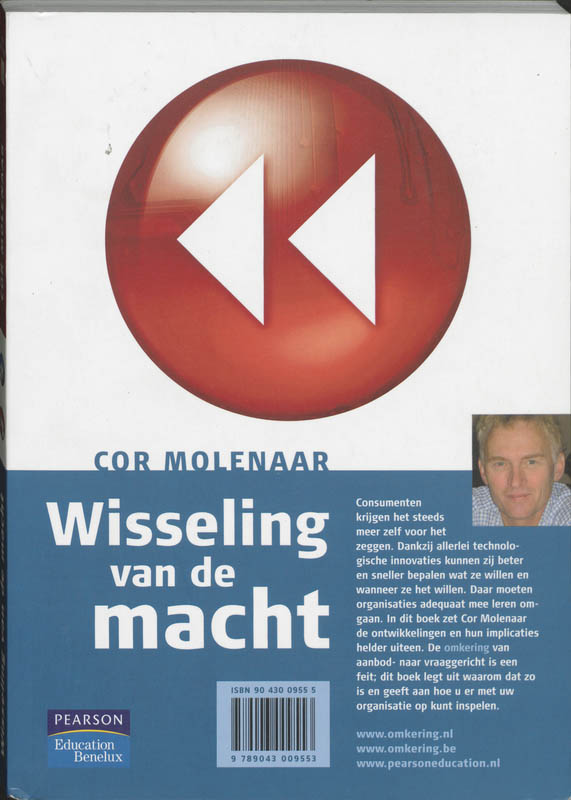 Achterkant van Wisseling van de macht