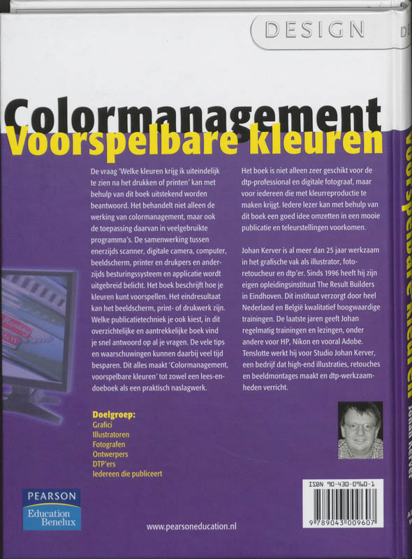 Achterkant van Colormanagement - Voorspelbare kleuren