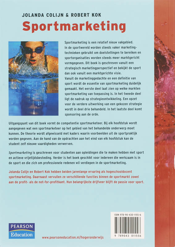 Achterkant van Sportmarketing