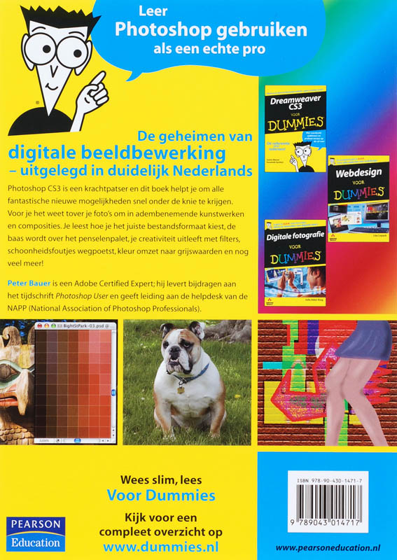 Achterkant van Photoshop CS3 voor Dummies