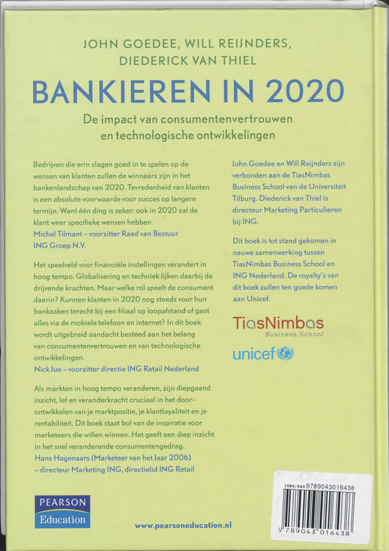 Achterkant van Bankieren in 2020