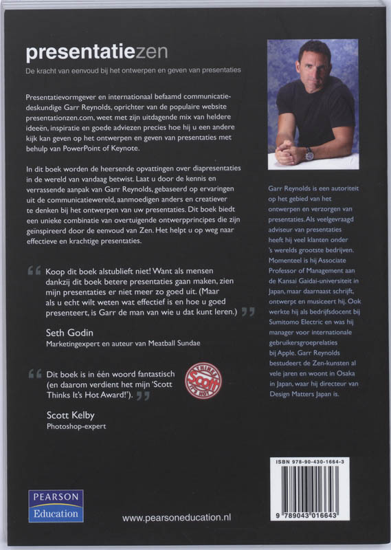 Achterkant van PresentatieZen