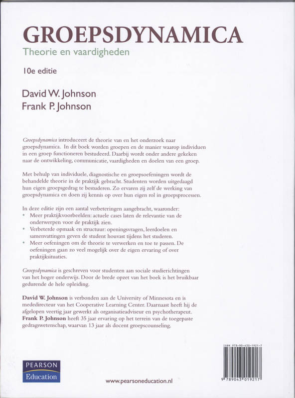 Achterkant van Theorie en Vaardigheden