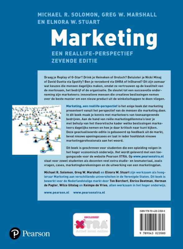 Achterkant van Marketing