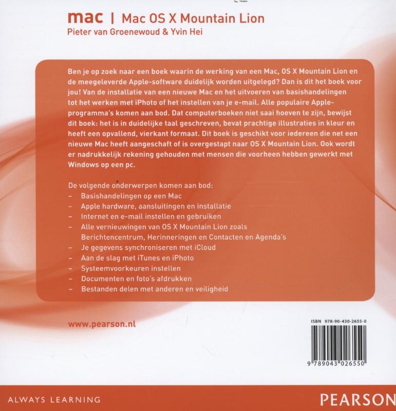 Achterkant van Mac