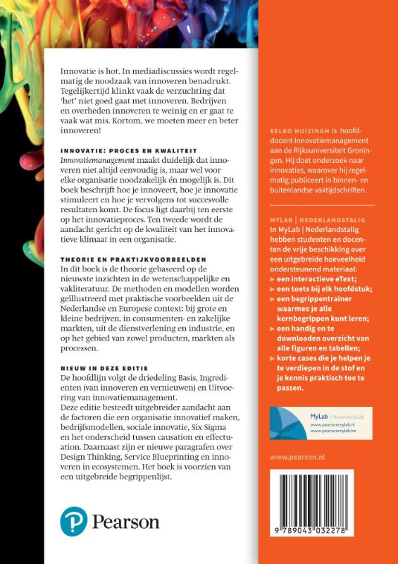 Achterkant van Innovatiemanagement