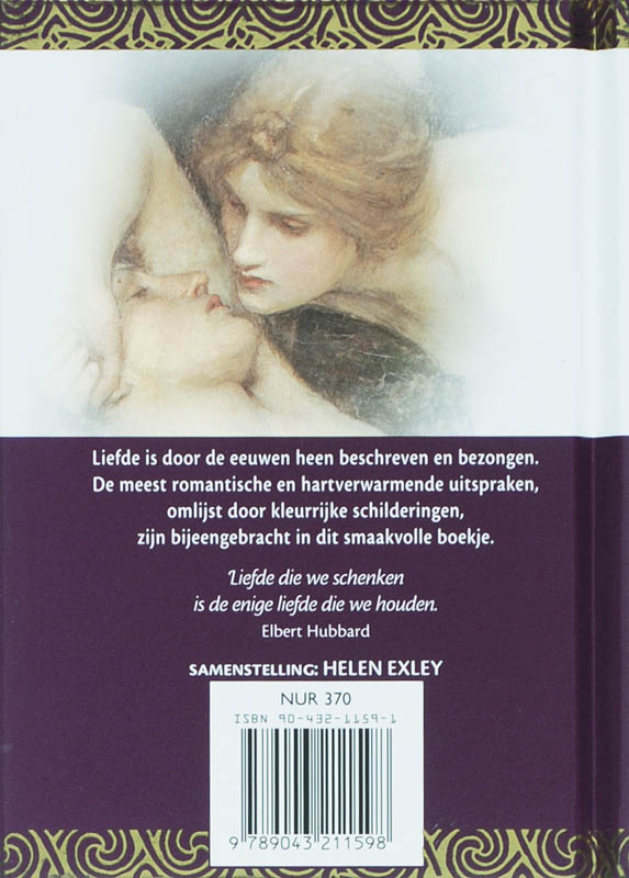 Achterkant van Spreuken over liefde