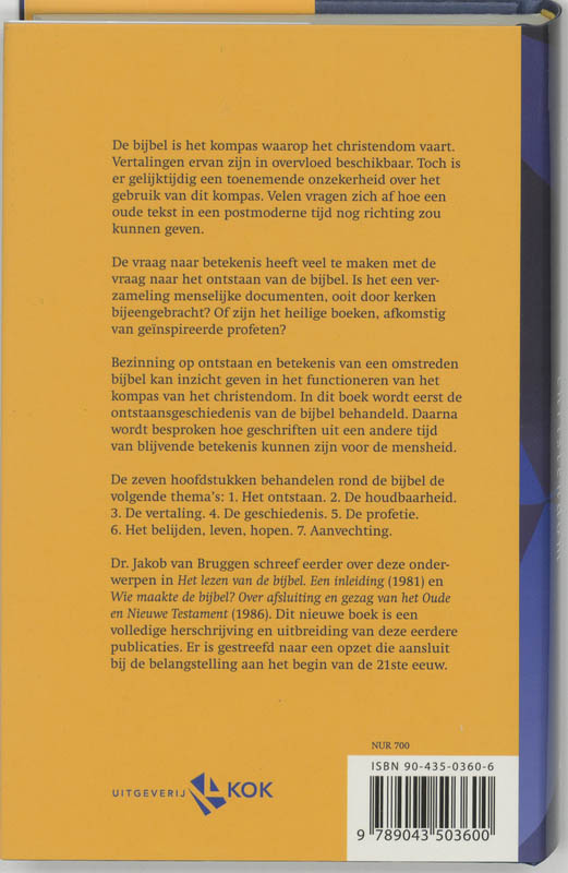 Achterkant van Het kompas van het christendom