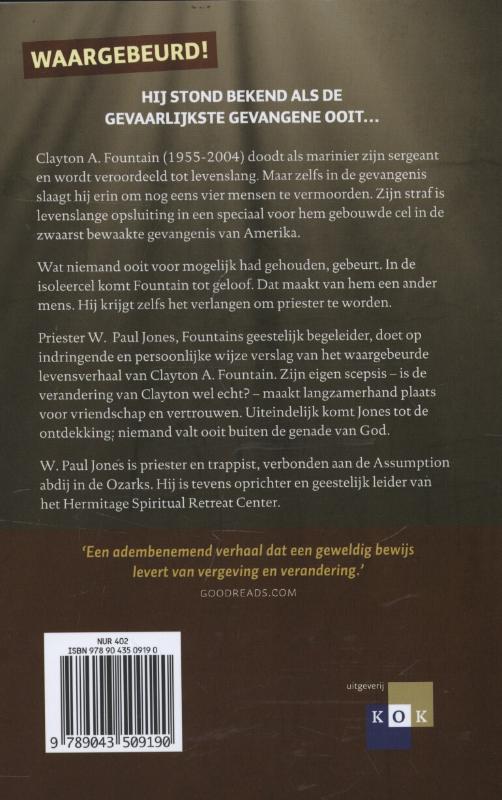 Achterkant van Moordenaar wordt monnik