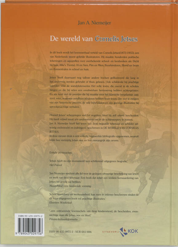 Achterkant van De wereld van Cornelis Jetses