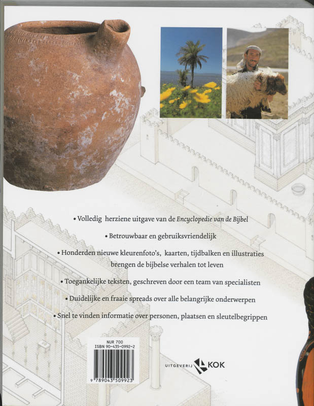 Achterkant van Nieuwe encyclopedie van de bijbel