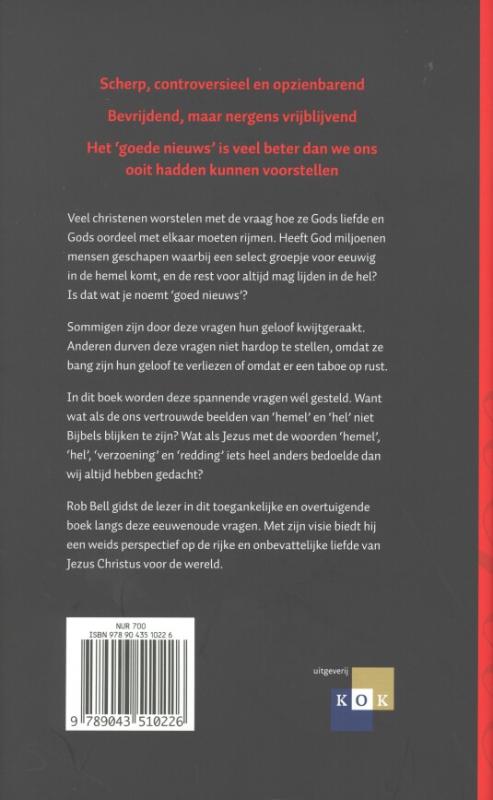 Achterkant van En de meeste van deze is...Liefde