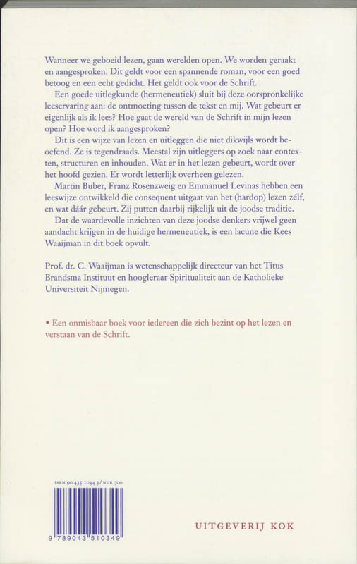 Achterkant van Tegendraads lezen