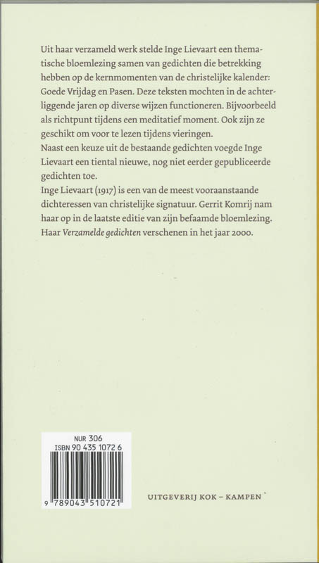 Achterkant van Het werd morgen midden in de nacht