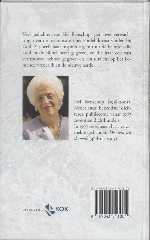 Achterkant van Hij draagt mij thuis