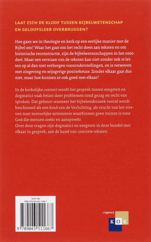 Achterkant van Tussen leer en lezen