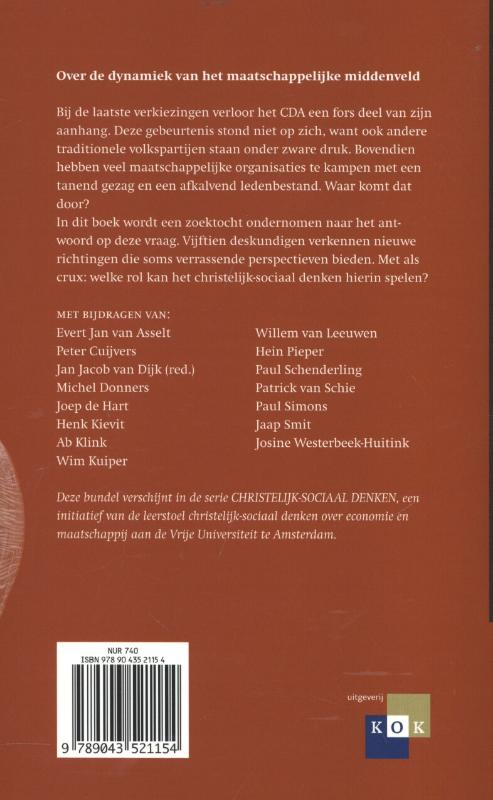 Achterkant van Het wankelende midden