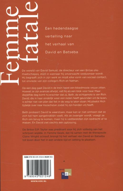 Achterkant van Femme fatale